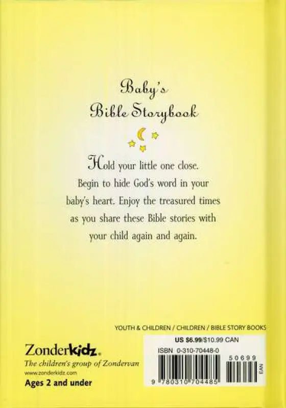 Baby’s First Bible – A Precious Introduction to God’s Word for Little Ones - Bibles