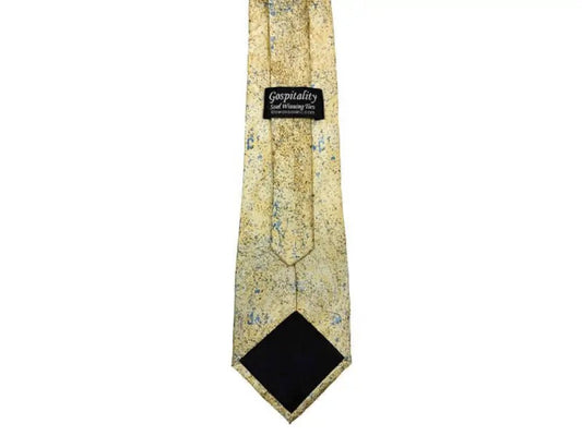 Be Still & Know I Am God Polyester Tie - Neckties patterned necktie black