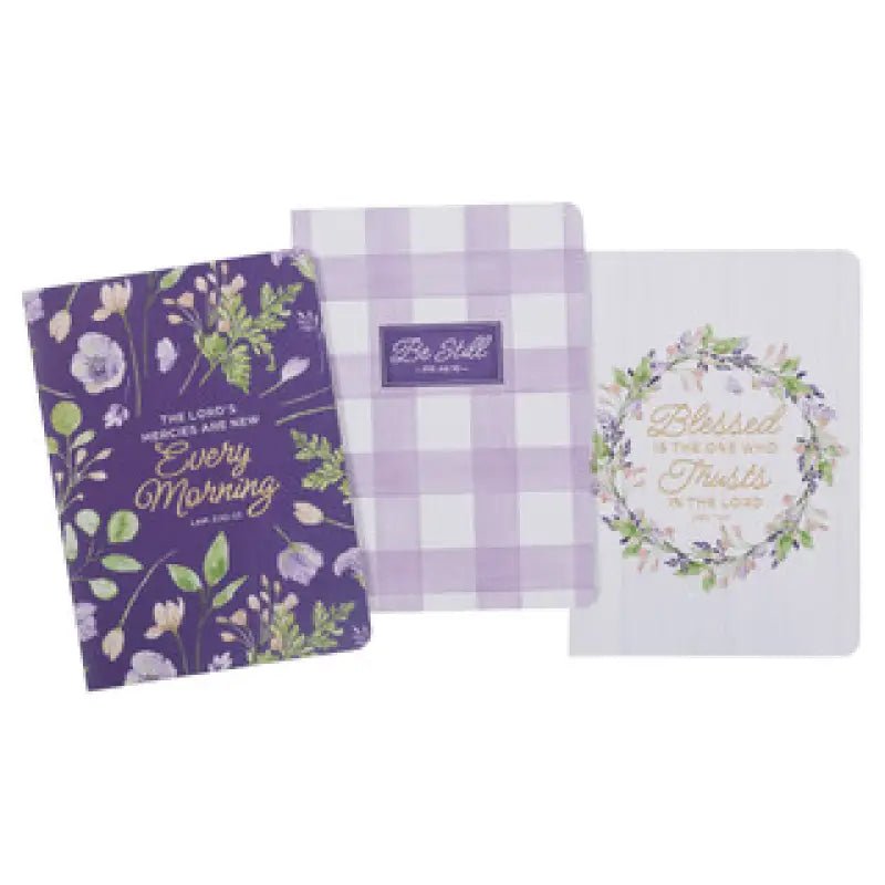 Blessed is the One Christian Notebook Set - Notebooks
