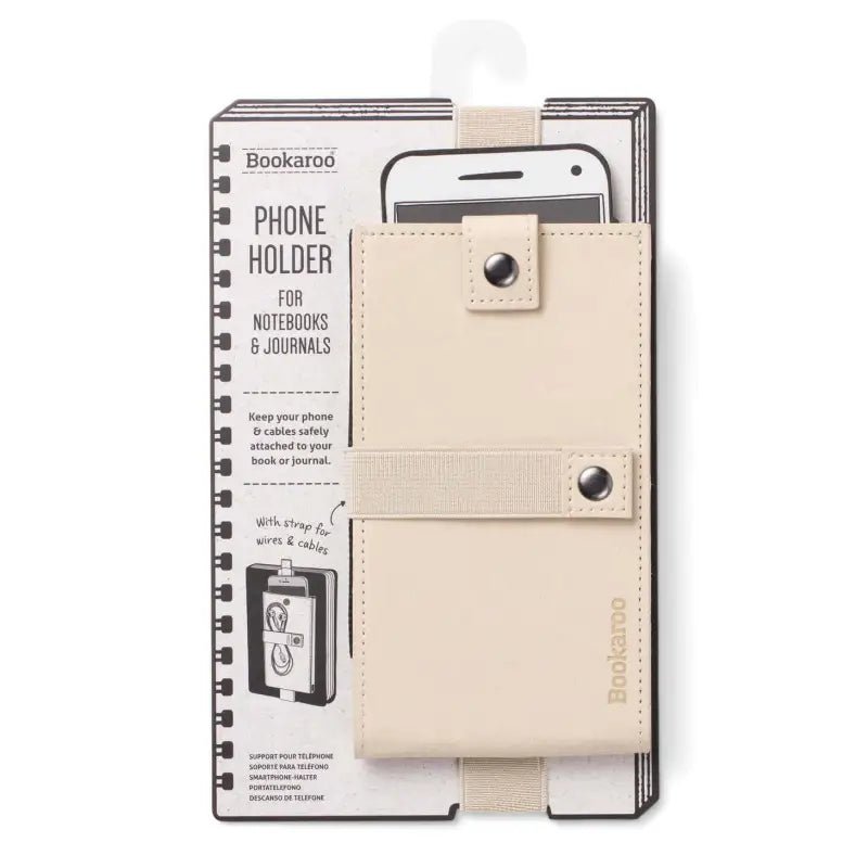 Bookaroo Phone Holder - Gold - Bookmarks bookaroo phone holder notebooks journals