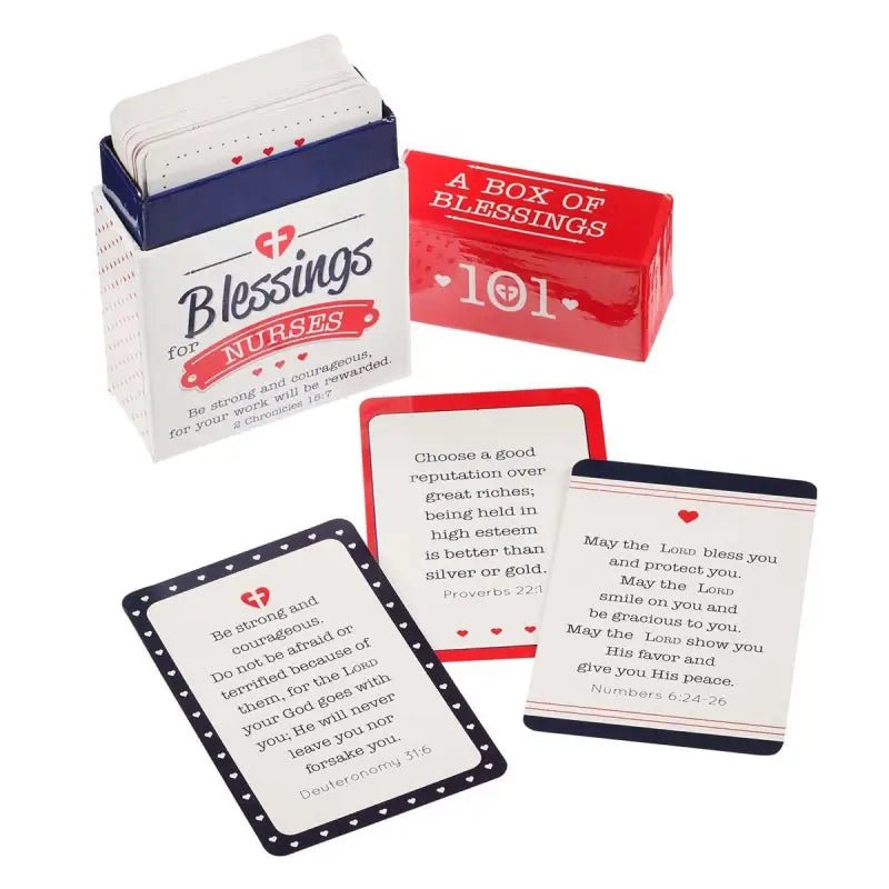 Box of Blessings - Christian Gifts for Nurses - Box of Blessings blessings nurses card set