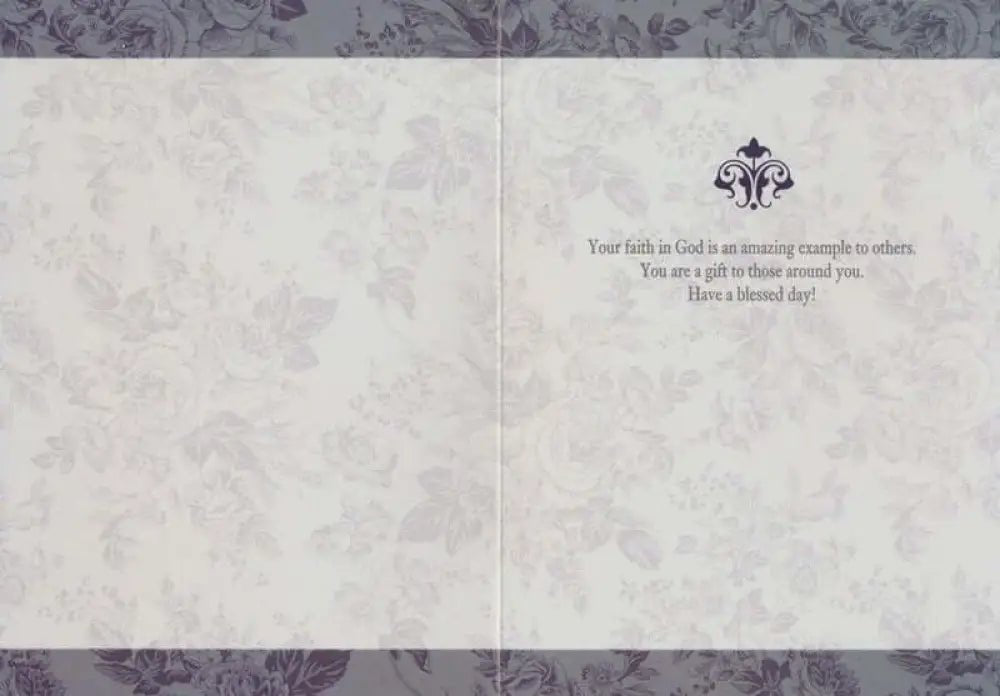 Christian Inspirational Boxed Cards - Greeting Cards floral card