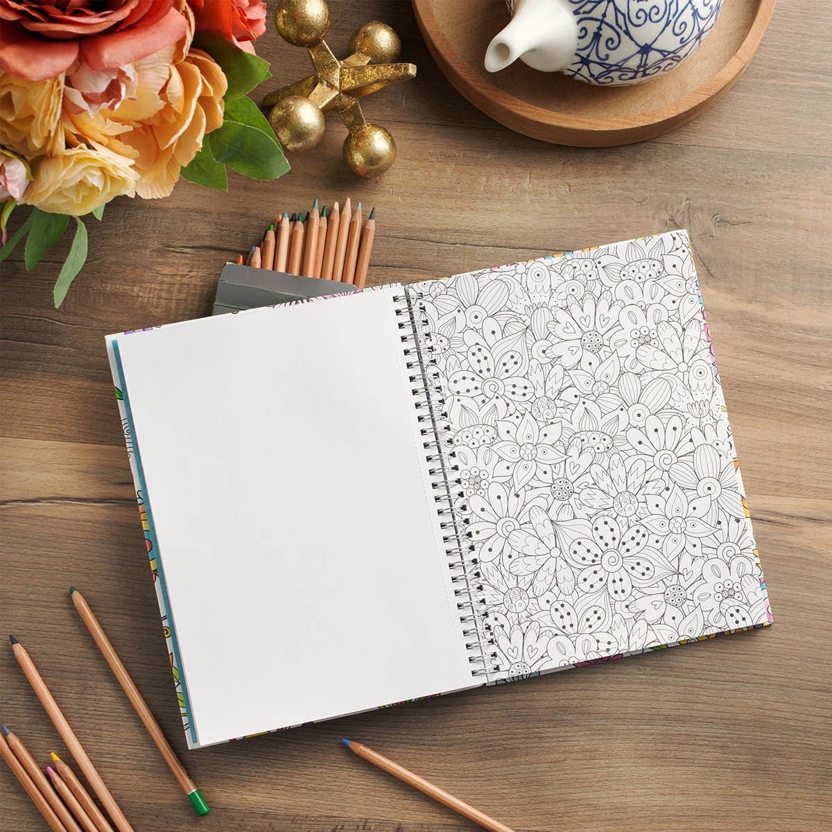 Coloring Through the Psalms Spiral Coloring Book | Coloring Books | 6