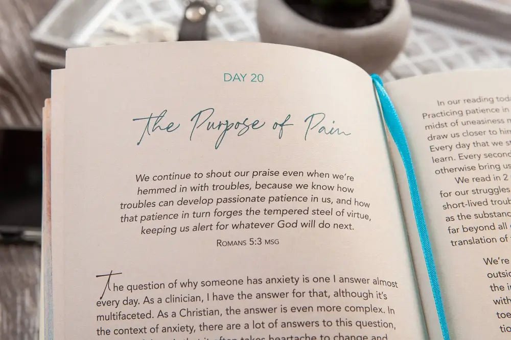 Dear Anxiety Let’s Break Up Hardcover Devotional - Devotionals