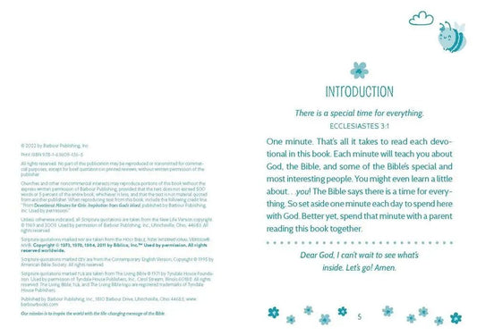 Devotional Minutes for Girls - Devotionals