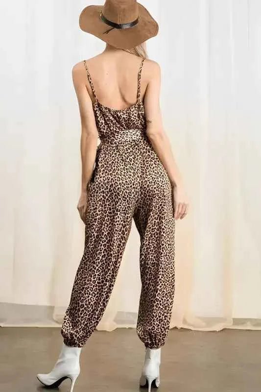 Emily Animal Print Jumpsuit