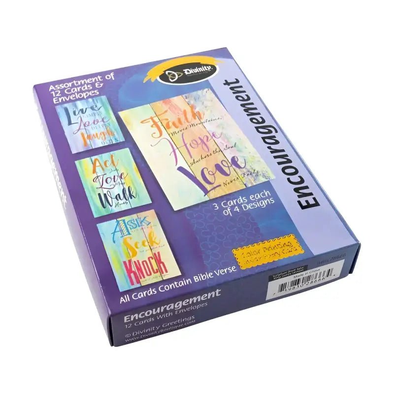 Encouragement-Multicolored Boxed Cards - Greeting Cards box encouragement cards