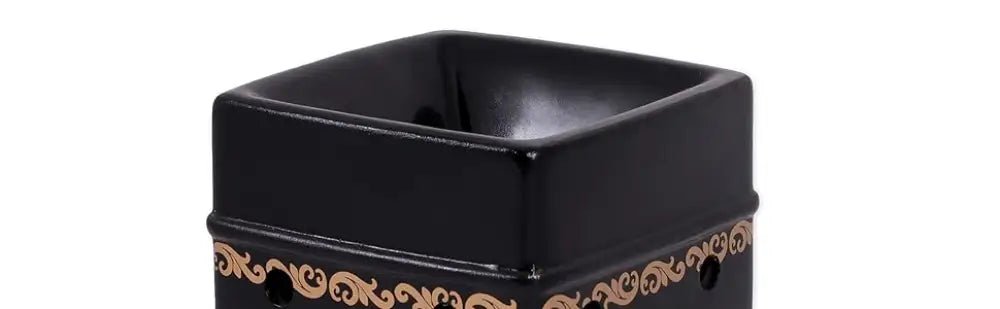 Faith Hope Love Plug-in Warmer - Scented Oil Warmers black square ceramic oil burner