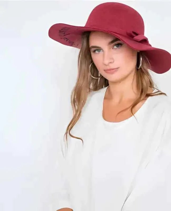 Follow Your Dreams Wide Brim Hat