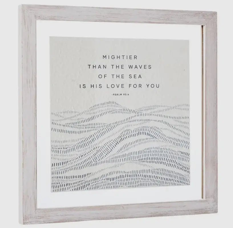 Framed Wall Art - Mightier - Shelf & Wall Art