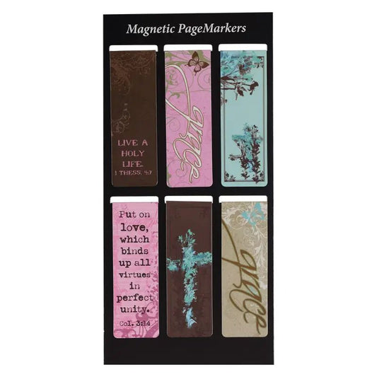 Grace Magnetic Bookmark Set - Magnetic Bookmarks