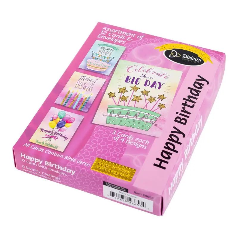 Happy Birthday Christian Boxed Cards - Greeting Cards boxed set birthday cards