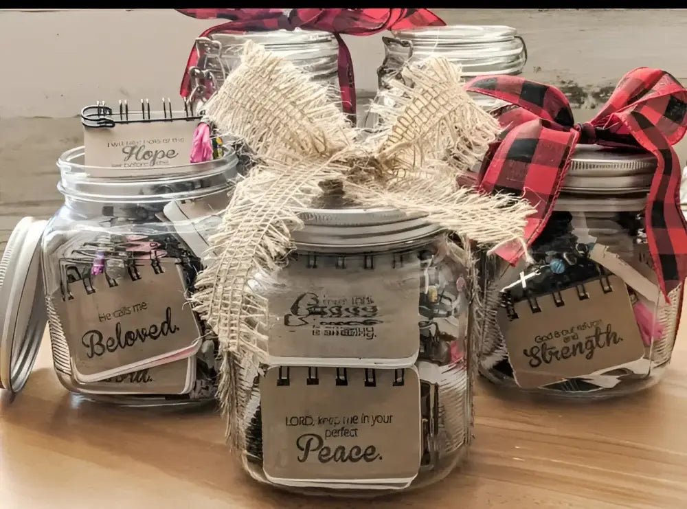 Hope Flip - Scripture Flips decorated mason jar gifts