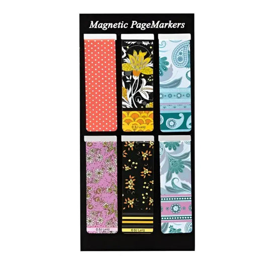Hope Trust and Rejoice Magnetic Bookmark Set - Magnetic Bookmarks magnetic page markers patterns