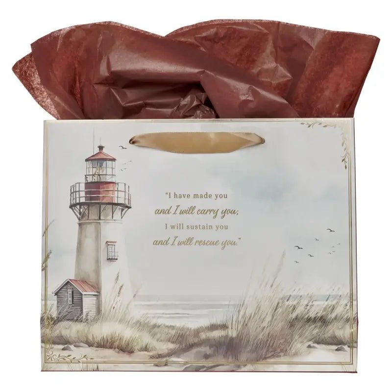 I Have Made You Large Landscape Gift Bag - Isaiah 46:4 - Gift Bags
