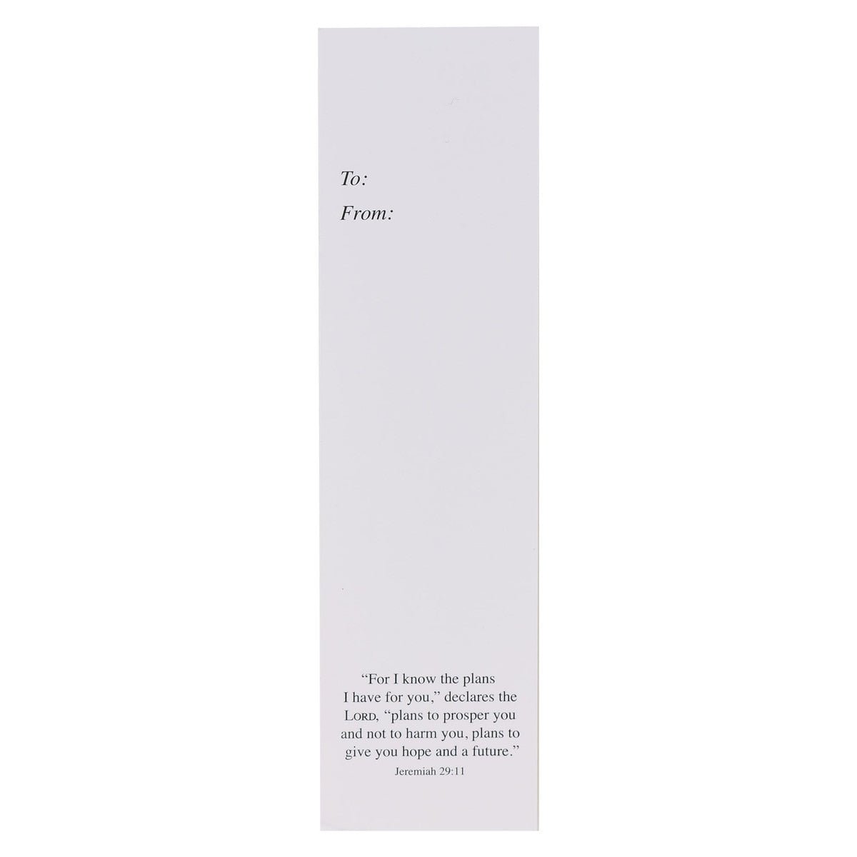 I Know the Plans Peach Floral Sunday School/Teacher Bookmark Set - Jeremiah 29:11 | Bookmarks | 2