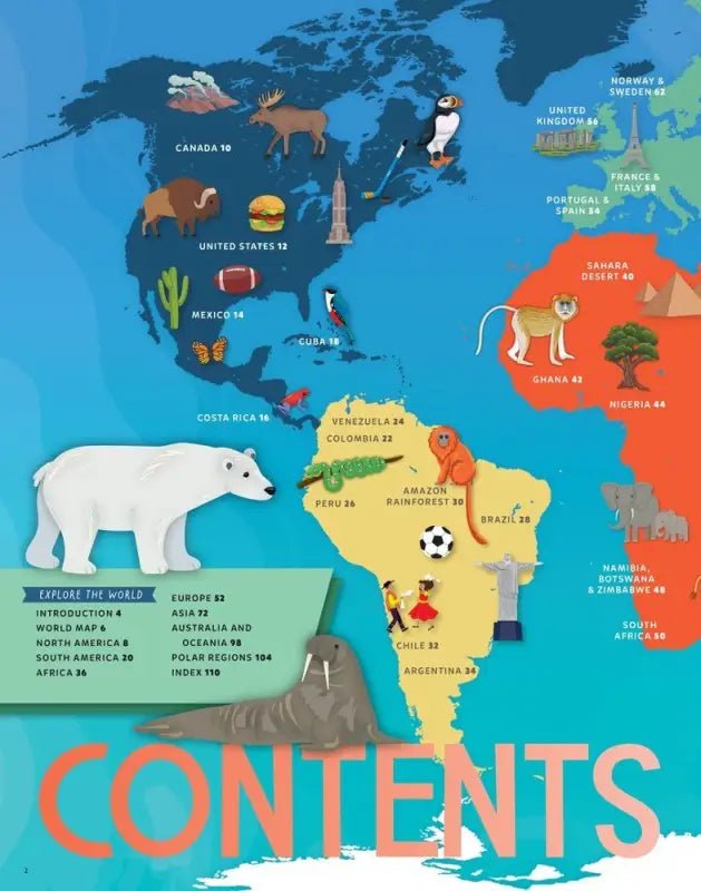 Indescribable Atlas Adventures: An Explorer’s Guide to Geography Animals and Culture Through God’s Amazing World - Kids