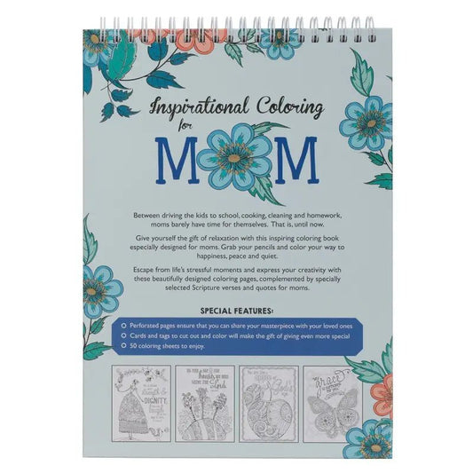 Inspirational Coloring for Mom Coloring Book - Coloring Books inspirational book moms