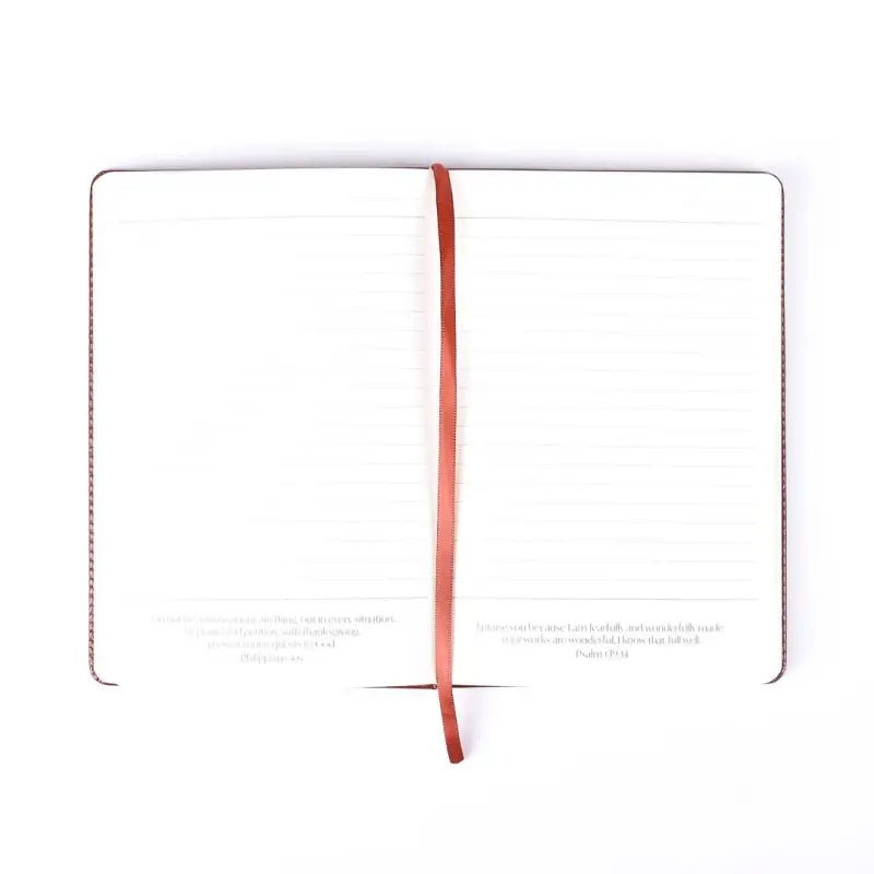 Jeremiah 29:11 Brown Leatherette Christian Journal for Faith Reflection & Prayer - Journals