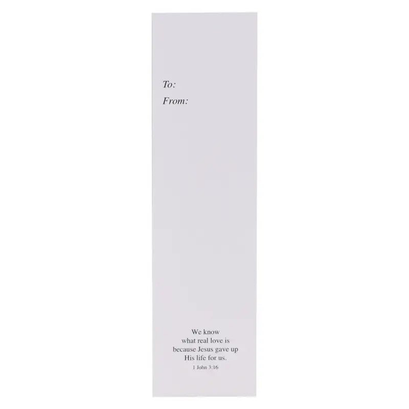 Jesus Loves You Sunday School/Teacher Bookmark Set - 1 John 3:16 - Bookmarks