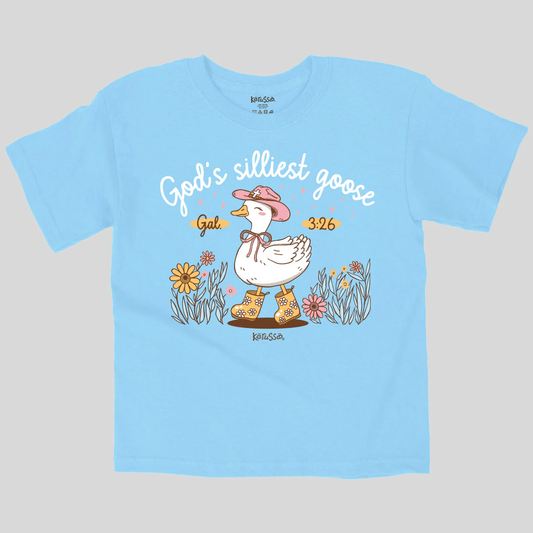 Kerusso Kids T-Shirt Silly Goose | Girl's T-Shirts | 2