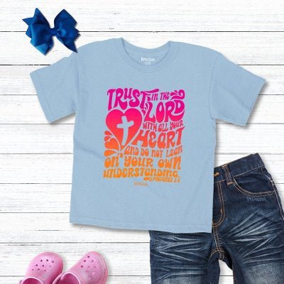 Kerusso Kids T-Shirt Trust In The Lord | Girl's T-Shirts | 2