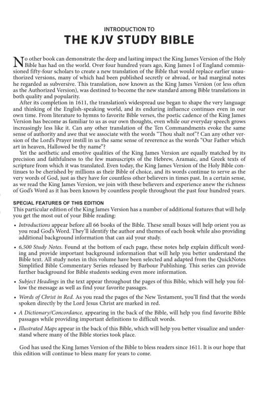 Leather KJV Study Bible – 400th Anniversary Edition - Bibles