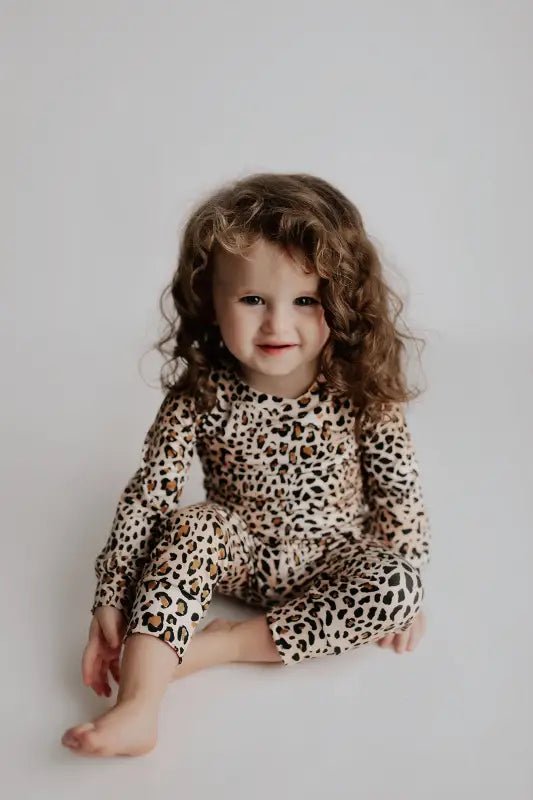 Leopard Jammies by Three Little Tots - Baby Pajamas