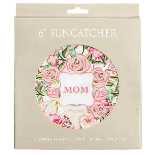 Mom Thank you Glass Sun Catcher 6’’ - Sun Catchers