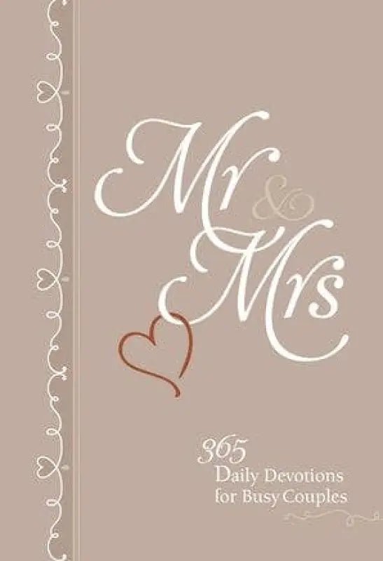 Mr & Mrs Devotional for Couples - Devotionals