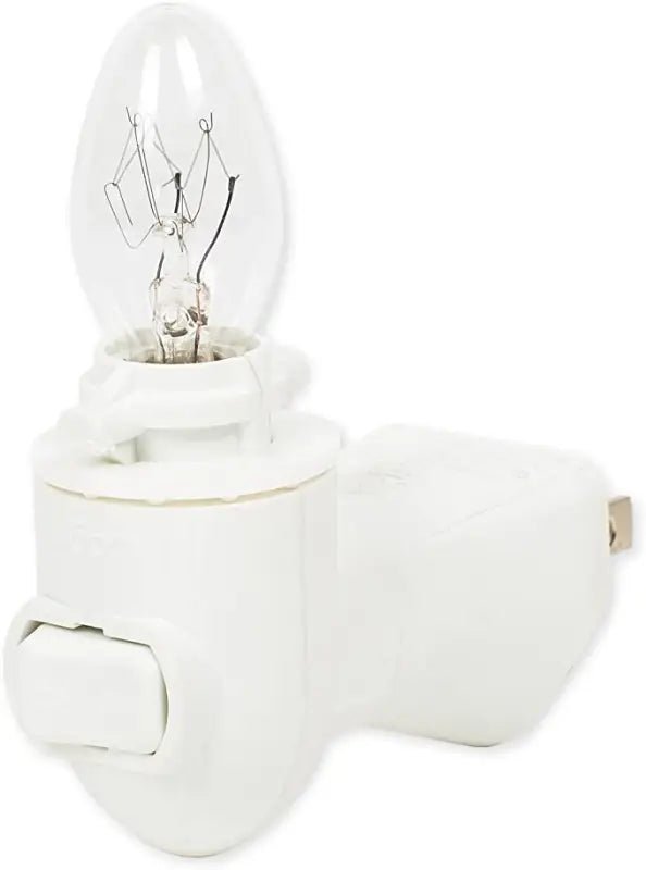 Mr & Mrs Plug-in Warmer - Scented Oil Warmers white ceramic nightlight bulb