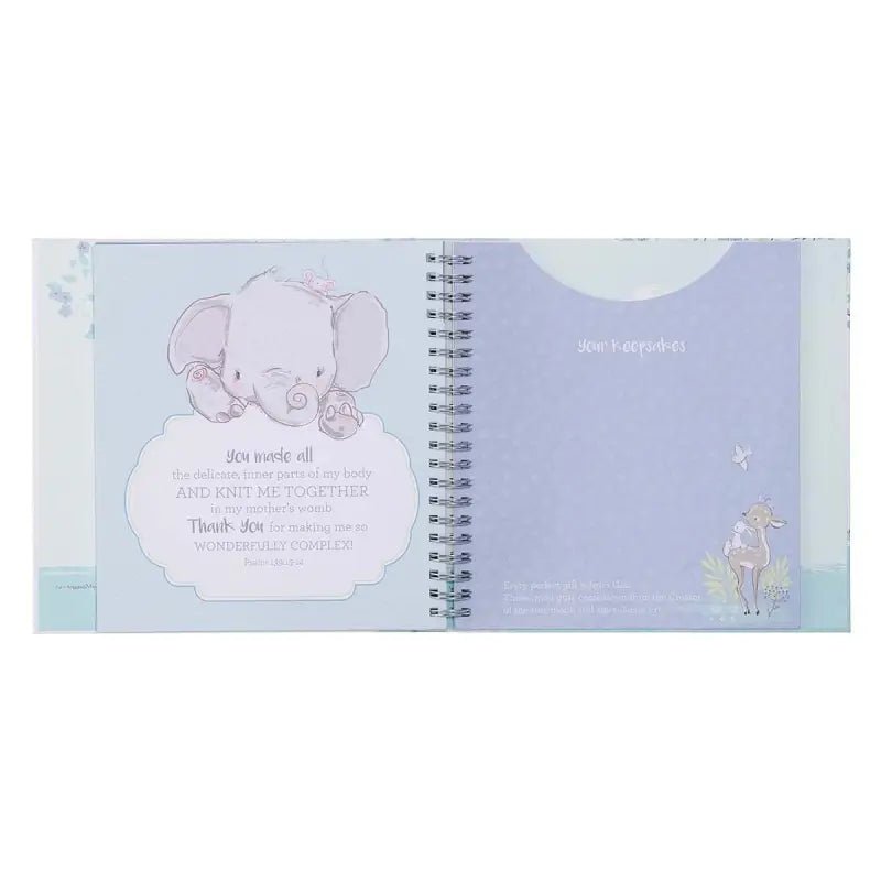 Our Baby Boy’s First Year Padded Hardcover Memory Book - Memory Books