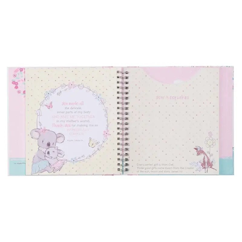 Our Baby Girl’s First Year Padded Hardcover Memory Book - Memory Books