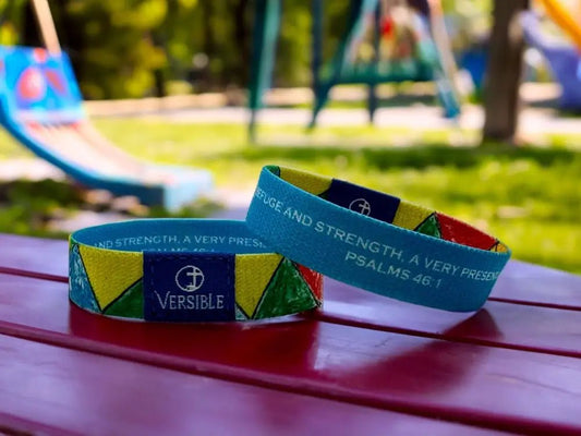 Overcomer - Survivor Series - Psalm 46:1 Wristband - X-Small - Wristbands