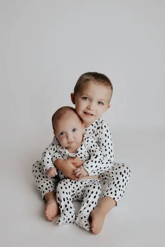 Polka Dot Kids Pajamas by Three Little Tots - Baby Pajamas