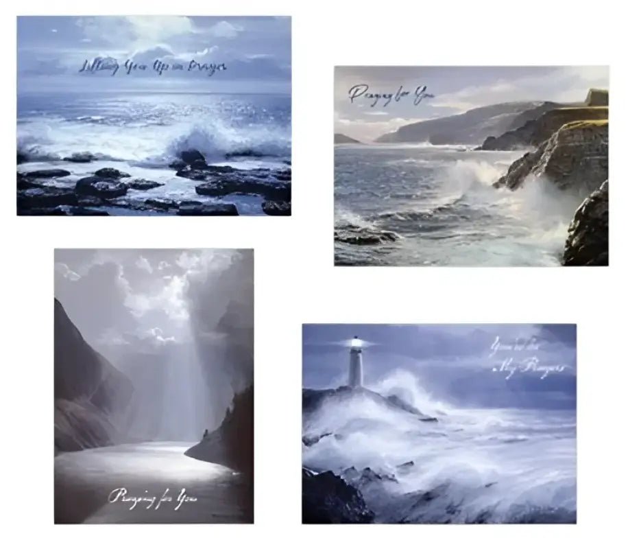 Praying for You - Lifes Journeys - Greeting Cards four prayer cards