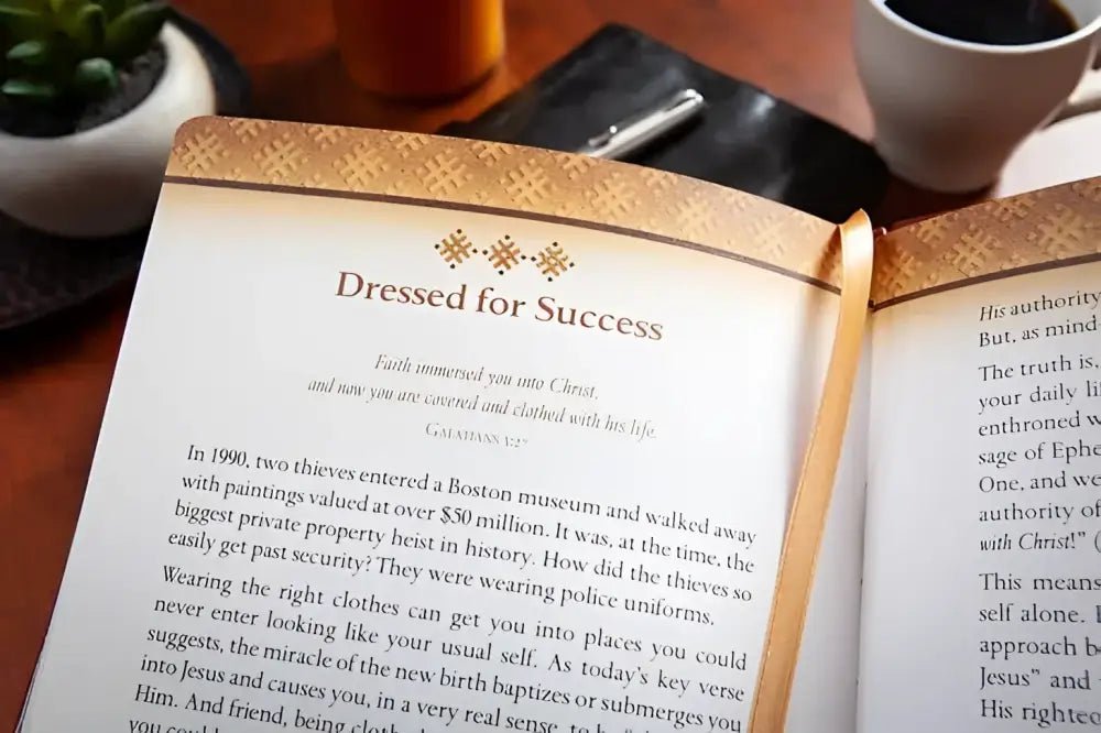 Praying Grace for Men Devotional - Devotionals open book devotional message