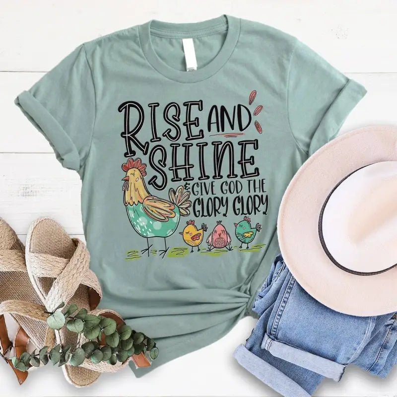 Rise And Shine T-Shirt - Women’s T-Shirts