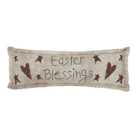 Spring In Bloom Easter Blessings Throw Pillow - Throw Pillows