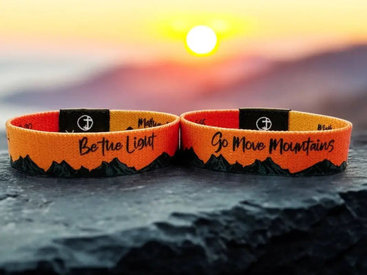 Sunrise Faith Wristband – Be the Light - Wristbands