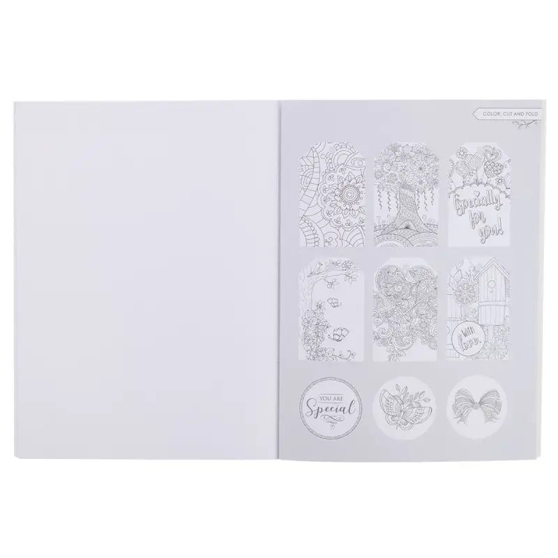 Surprised by Joy Coloring Book - Coloring Books book cut-out designs