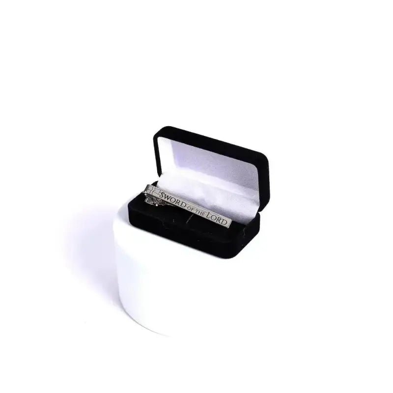 Sword of The Lord Silvertone Tie Bar - Tie Bars