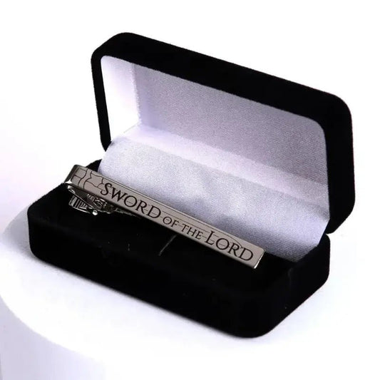 Sword of The Lord Silvertone Tie Bar - Tie Bars