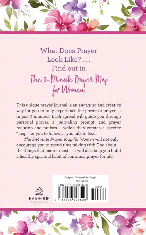 The 3-Minute Prayer Map for Women - Journals