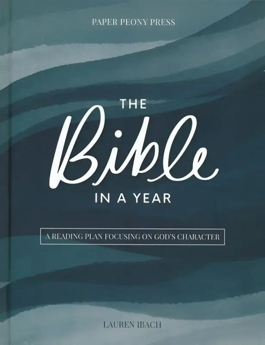 The Bible In A Year - Bibles bible year plan book