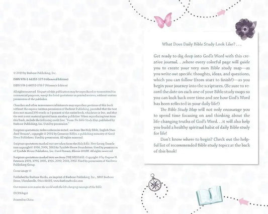 The Bible Study Map for Women - Journals bible study guide
