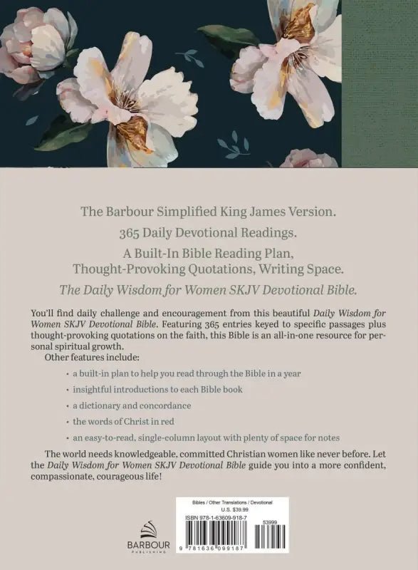 The Daily Wisdom for Women SKJV Devotional Bible - Bibles