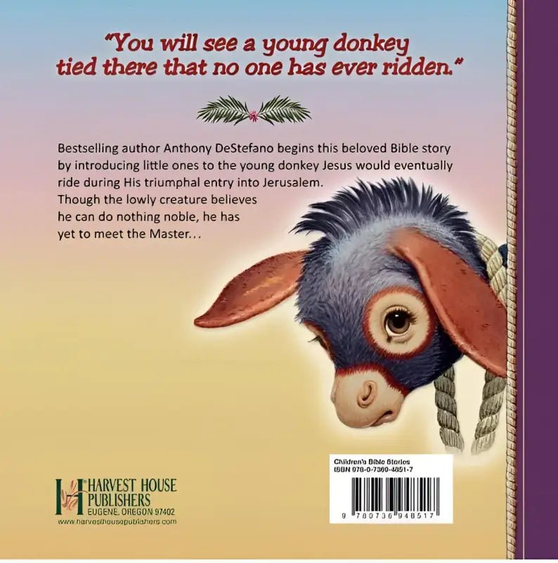 The Donkey That No One Could Ride Kids Book - Kids Books children’s bible storybook