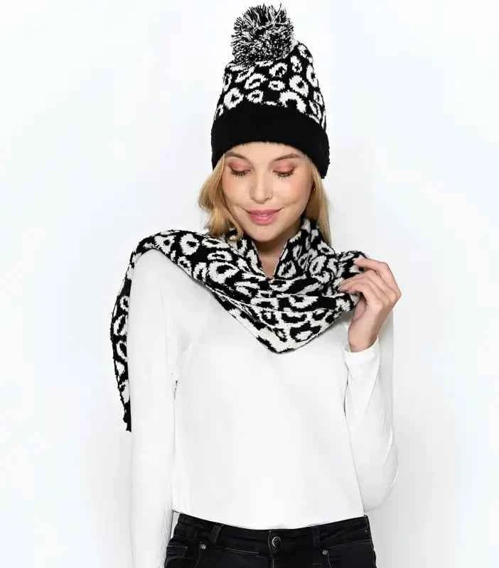 The Gabrielle Beanie and Scarf Set