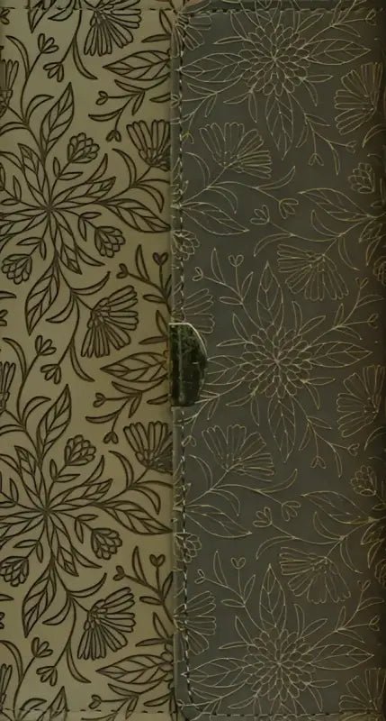 The Olive Petals KJV Compact Bible - Bibles floral patterned journal